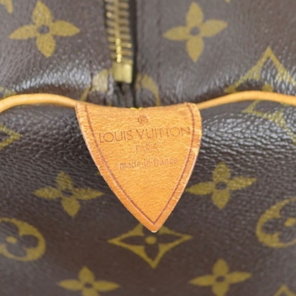 Authentic Louis Vuitton Keepall 55  Gorgeous Travel Bag Great Vintage Bag - Picture 9 of 16
